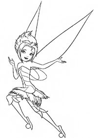 fairy coloring pages - page 4