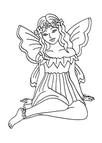 fairy coloring pages - page 40