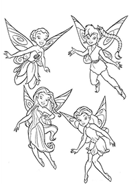 fairy coloring pages - page 45