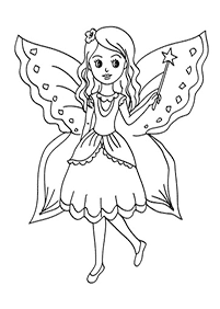 fairy coloring pages - page 46
