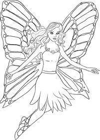 fairy coloring pages - page 74