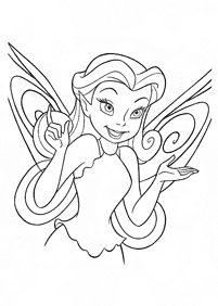 fairy coloring pages - page 8
