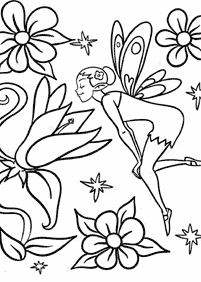 fairy coloring pages - page 82