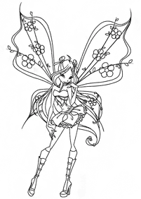 fairy coloring pages - page 85