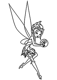 fairy coloring pages - page 9