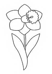 flower coloring pages - page 103
