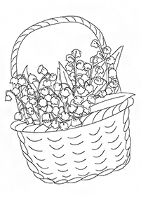 flower coloring pages - page 113