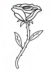 flower coloring pages - page 124