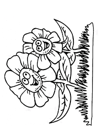 flower coloring pages - Page 28