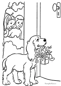 flower coloring pages - page 40