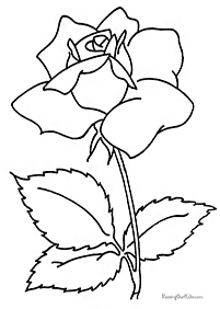 flower coloring pages - page 48