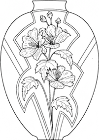 flower coloring pages - page 5