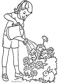flower coloring pages - page 52