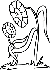 flower coloring pages - page 65