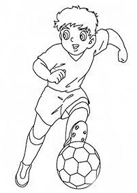 footbal coloring pages - page 12