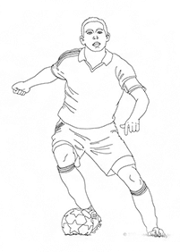 footbal coloring pages - Page 20