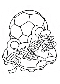 footbal coloring pages - page 3