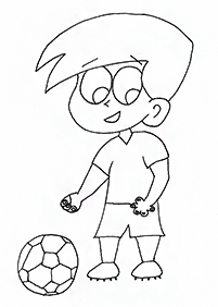 footbal coloring pages - page 33