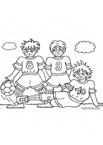 footbal coloring pages - page 36