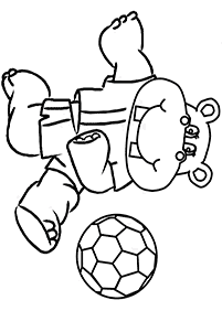 footbal coloring pages - page 45