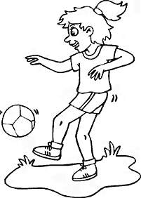 footbal coloring pages - page 68