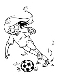 footbal coloring pages - page 75