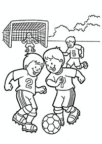 footbal coloring pages - page 77