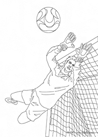 footbal coloring pages - page 8