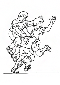 footbal coloring pages - page 91