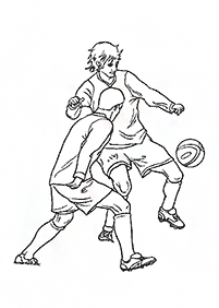 footbal coloring pages - page 95