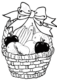 fruit coloring pages - page 107