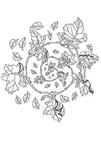 mandala flowers coloring pages - page 1
