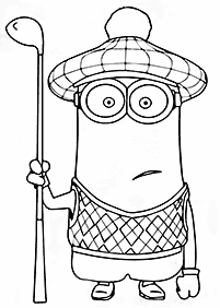 minions coloring pages - page 12