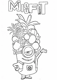 minions coloring pages - page 13