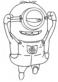 minions coloring pages - page 16