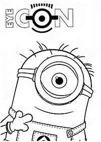 minions coloring pages - page 17