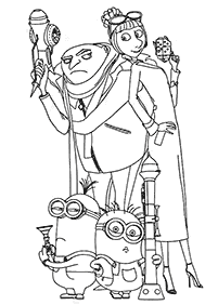 minions coloring pages - Page 24