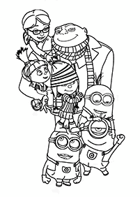 minions coloring pages - Page 28