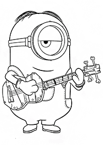 minions coloring pages - page 3