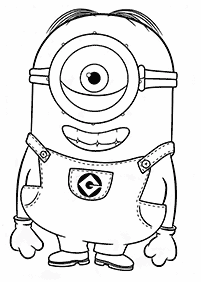 minions coloring pages - page 33