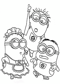 minions coloring pages - page 35