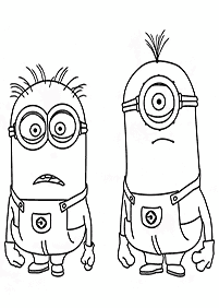 minions coloring pages - page 39