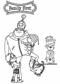 minions coloring pages - page 41