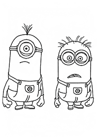 minions coloring pages - page 42