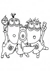 minions coloring pages - page 43