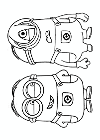 minions coloring pages - page 46