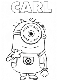 minions coloring pages - page 5