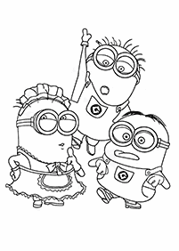 minions coloring pages - page 50