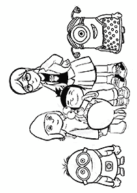 minions coloring pages - page 60