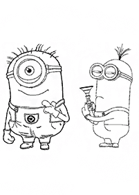 minions coloring pages - page 77